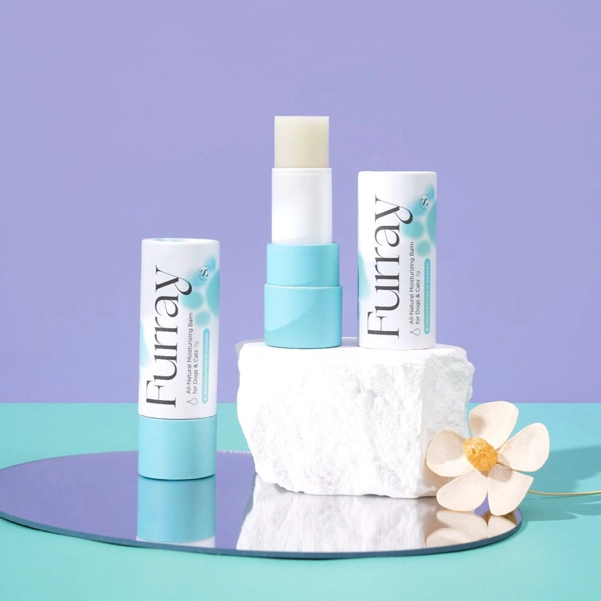 Furray all-natural moisturizing pet balm — pet-safe formula made with natural ingredients