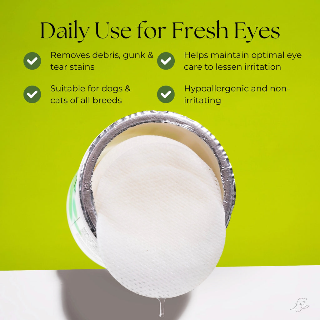 Furray eye wipes — gently clean pets’ eyes with safe natural ingredients