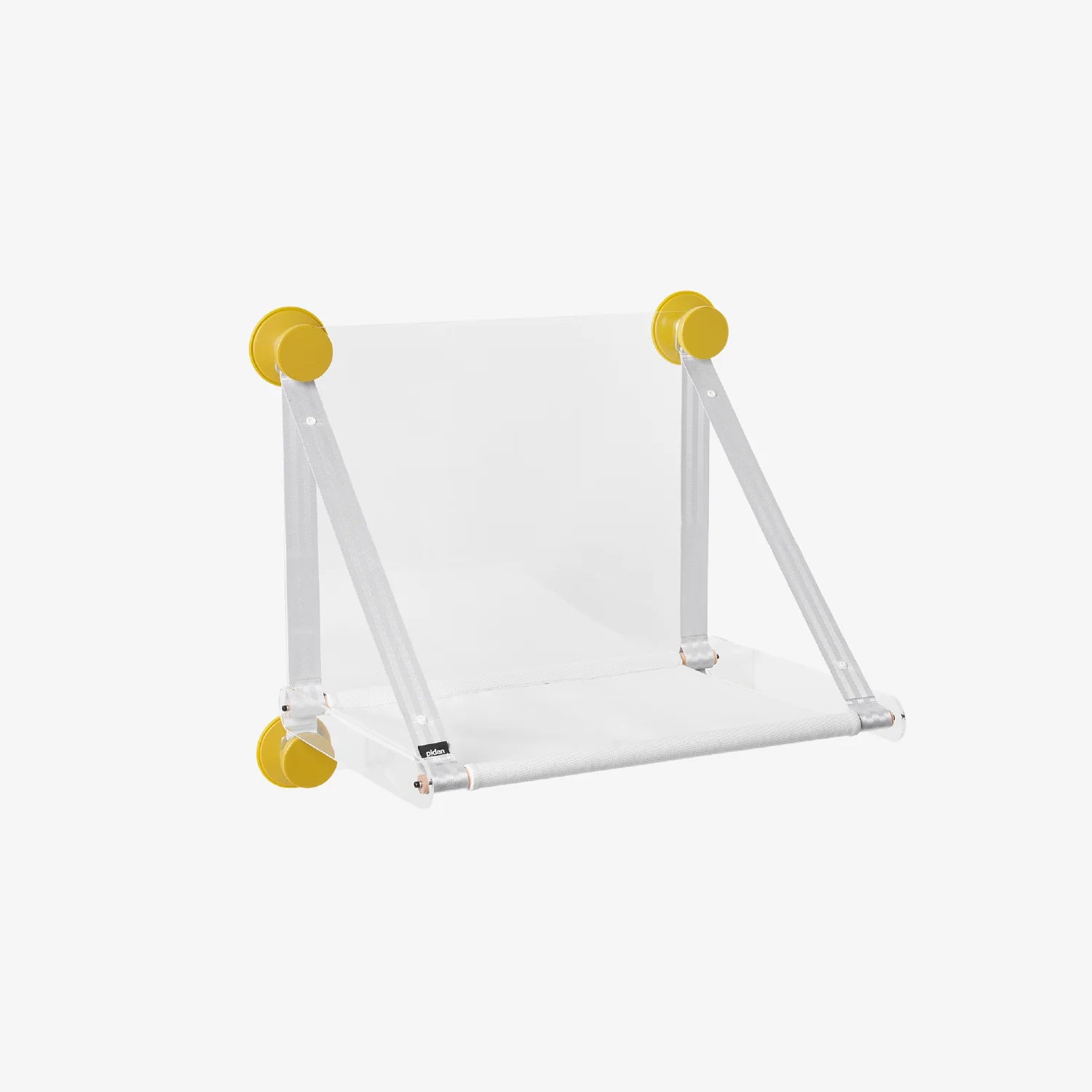 Pidan window perch cat hammock — minimalist design with strong hooked suction cups for secure and cozy lounging