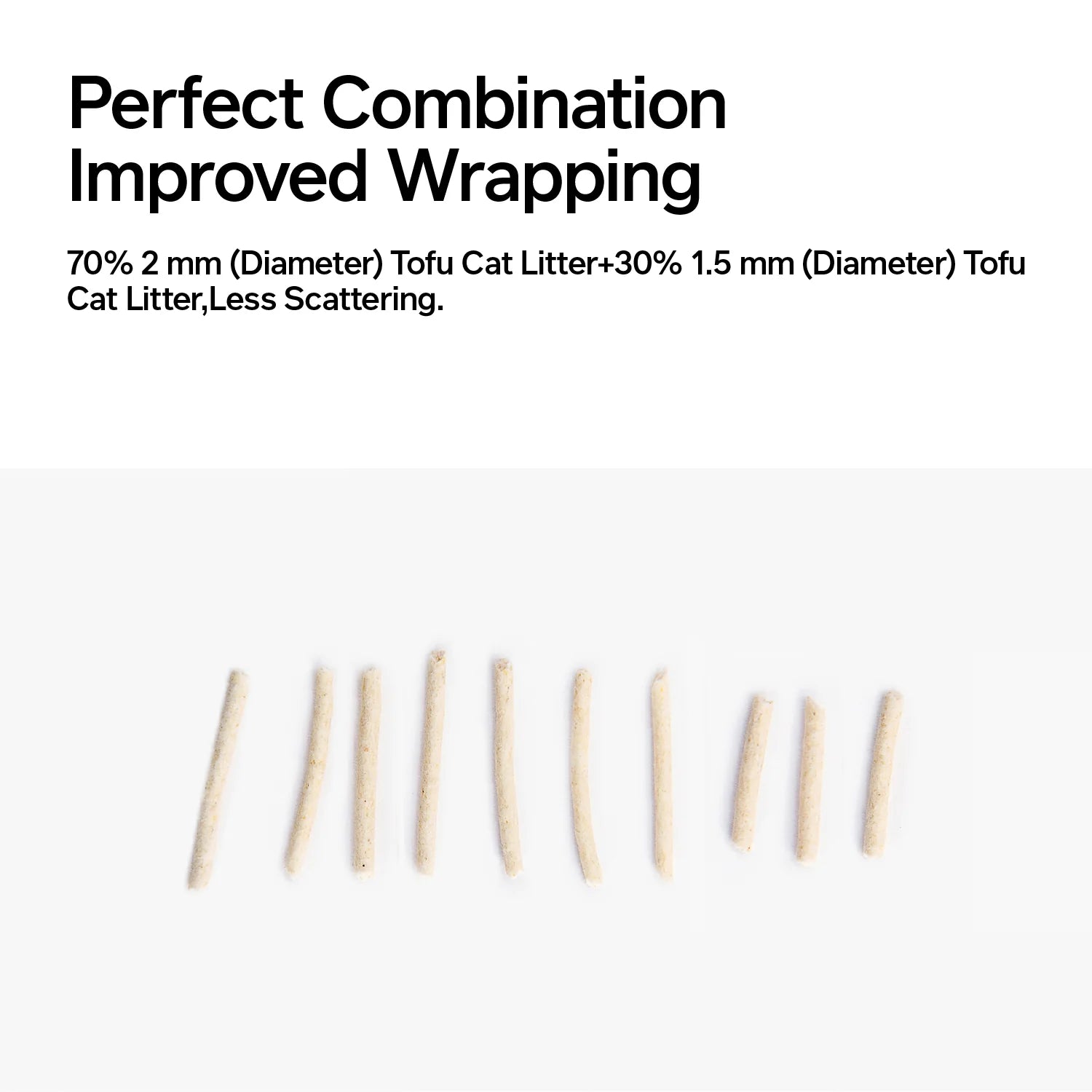 Pidan tofu cat litter with blood test particles — low-dust natural litter for cats